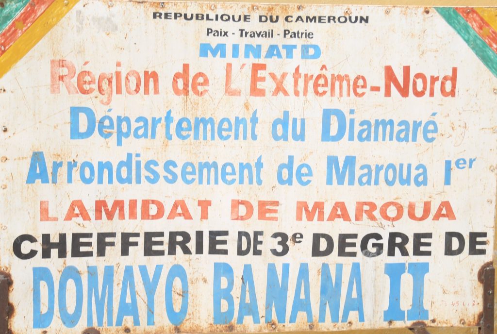 Barsini Mardi is a third-class chief, an auxiliary administration staff in the Far North Region of Cameroon.